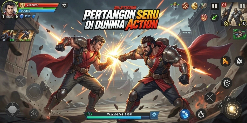 Tampilan gameplay seru dari 2739 dengan aksi pertarungan yang menegangkan.