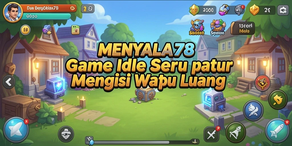 Screenshot MENYALA78 menampilkan gameplay Idle yang menarik dan interaktif.