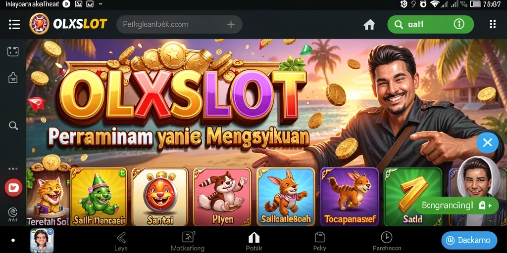 Tampilan screenshot gameplay OLXSLOT yang menarik dan menghibur.