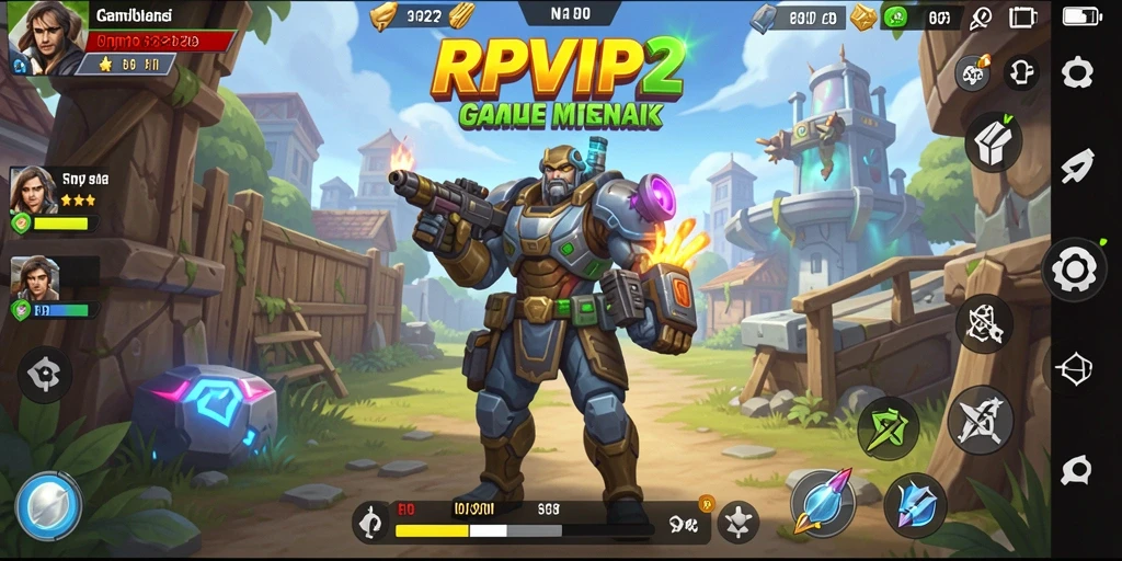 Tampilan gameplay RPVIP2 yang menakjubkan dan realistis.