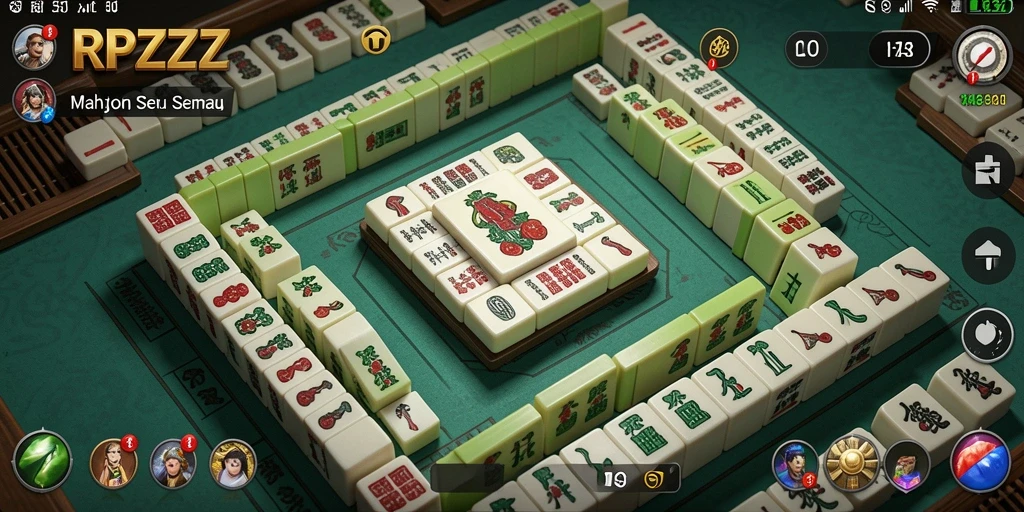 Tampilan gameplay RPZZZ yang menarik dan penuh warna.