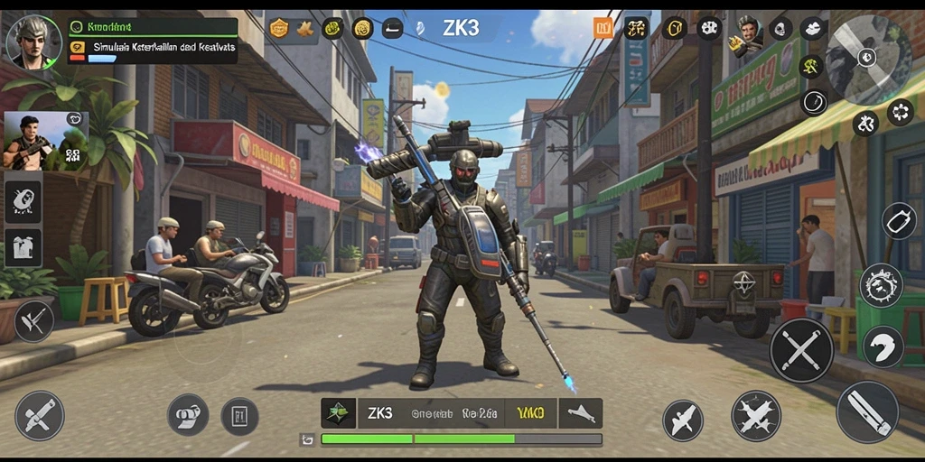 Screenshot ZK3 menampilkan gameplay Simulation yang menarik dan interaktif.
