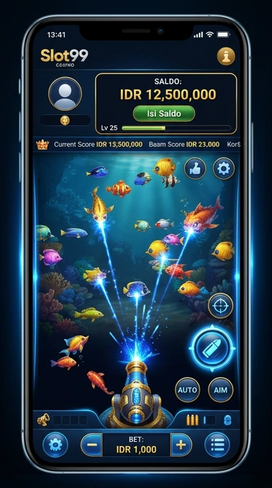 Tampilan antarmuka slot99 yang intuitif dan mudah digunakan.